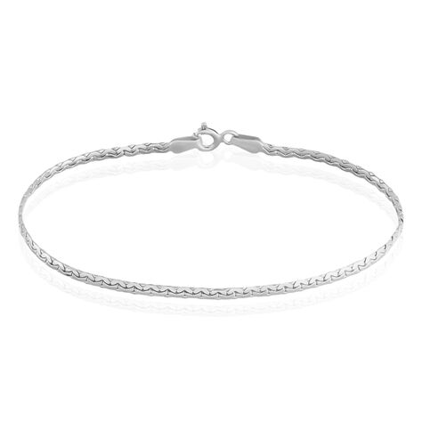 Bracelet Zhara Or Blanc - Bracelets chaîne Femme | Histoire d’Or