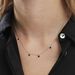 Collier Callias Argent Blanc Oxyde De Zirconium Noir - Colliers fantaisie Femme | Histoire d’Or