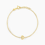 Bracelet Menel Argent Dor&eacute; - F&ecirc;te des m&egrave;res Femme | Histoire d&rsquo;Or