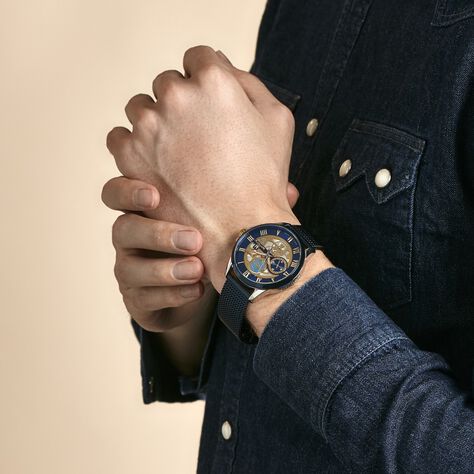 Montre Montignac  Bleu - Montres Homme | Histoire d’Or