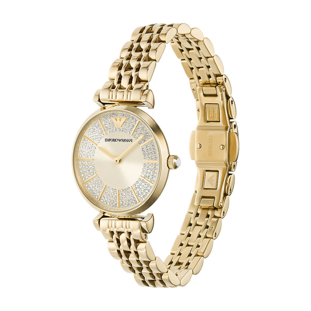Montre Emporio Armani Doré - Montres Femme | Histoire d’Or