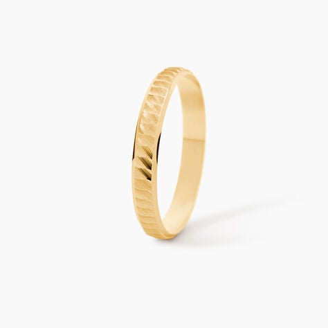 Alliance Judoca Or Jaune  - Alliances 18 carats Unisex | Histoire d&rsquo;Or