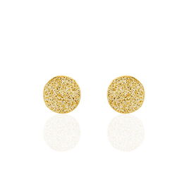 Boucles D'oreilles Puces Eryne Or Jaune - Clous d'oreilles Femme | Histoire d’Or