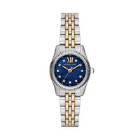Montre Michael Kors Petite Lexington Bleu