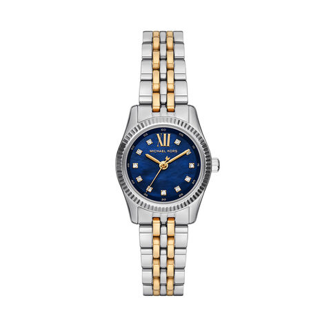 Montre Michael Kors Petite Lexington Bleu - Montres Femme | Histoire d’Or