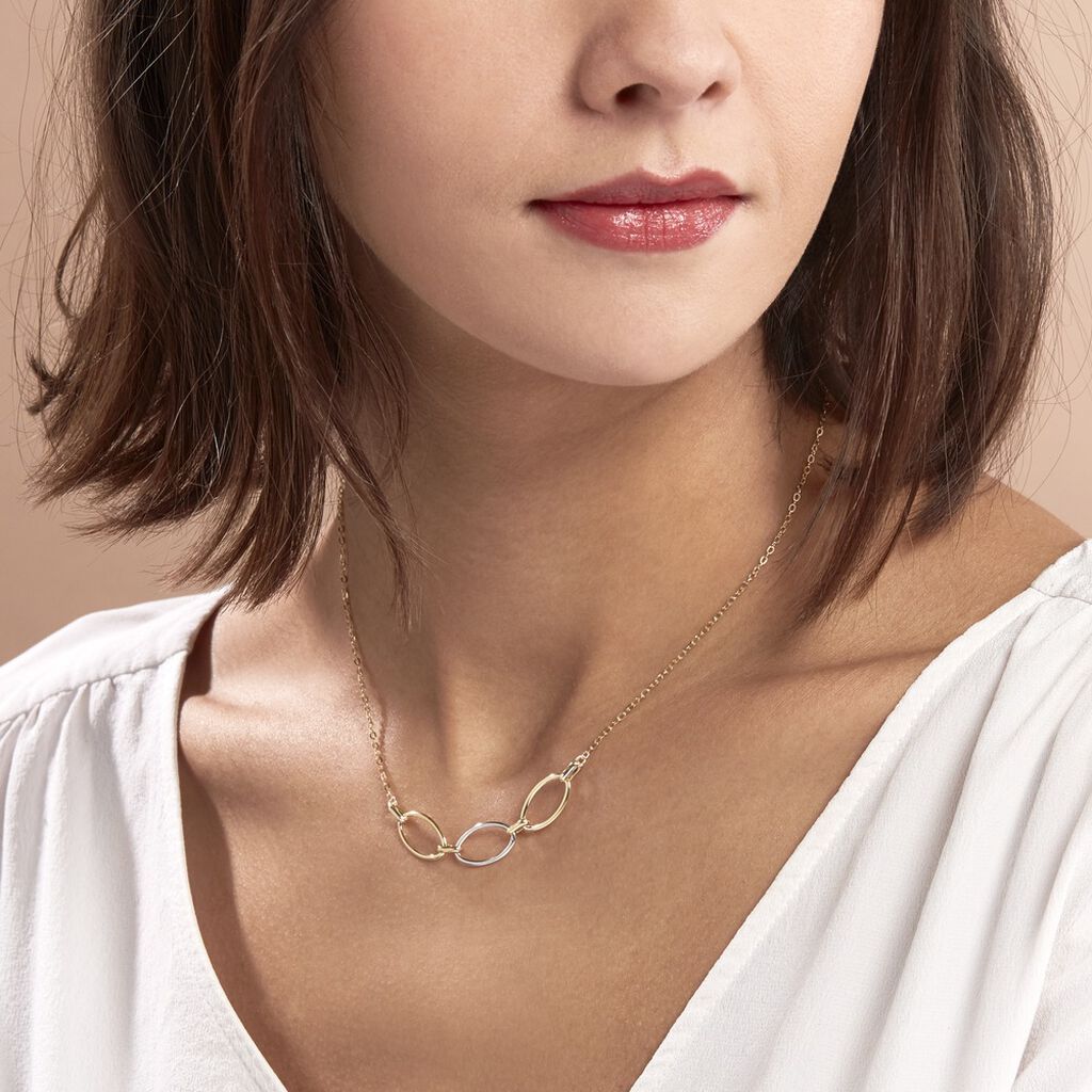 Collier Lucia Or Bicolore - Colliers Femme | Histoire d’Or