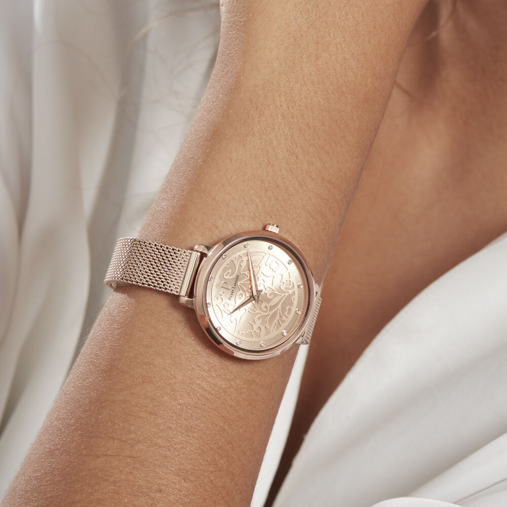 Montre Pierre Lannier femme acier rose - Femme - modèle 313B938 | MATY