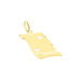 Pendentif Sirona Parchemin Message Or Jaune - Pendentifs Famille | Histoire d’Or