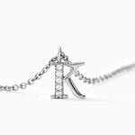 Collier Neruda Argent Blanc Oxyde De Zirconium - Colliers fantaisie Femme | Histoire d&rsquo;Or