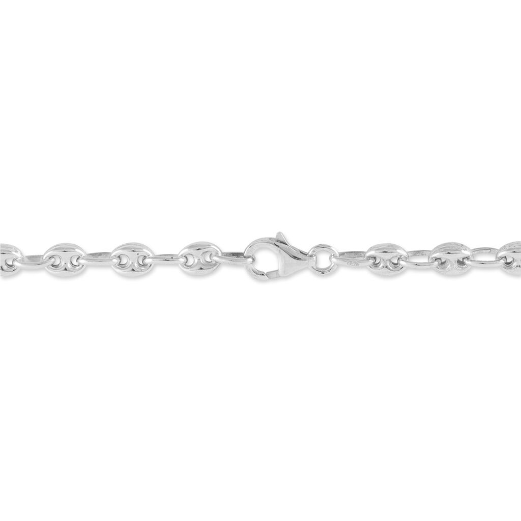 Bracelet Carrus Argent Blanc - Bracelets chaîne Homme | Histoire d’Or