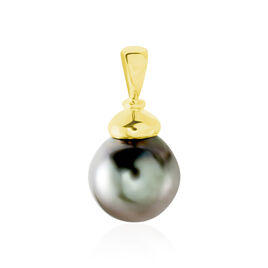 Pendentif Cerclee Or Jaune Perle De Culture De Tahiti - Pendentifs Femme | Histoire d’Or