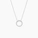Collier Nevada Argent Blanc Oxyde De Zirconium - Colliers fantaisie Femme | Histoire d’Or