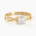 Bague Karlena Or Jaune Oxyde De Zirconium - Bagues solitaires Femme | Histoire d’Or