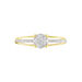 Bague Katherina Or Jaune Diamant - Bagues avec pierre Femme | Histoire d’Or