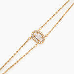 Bracelet Classical Plaqu&eacute; Or Jaune Oxyde De Zirconium - Bracelets Femme | Histoire d&rsquo;Or