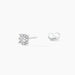 Boucles D'oreilles Puces Artemis Or Blanc Diamant - Clous d'oreilles Femme | Histoire d’Or