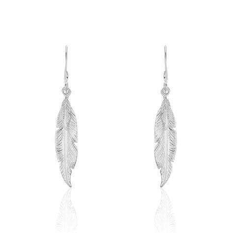 Boucles D'oreilles Pendantes Violka Argent Blanc - Boucles d'oreilles fantaisie Femme | Histoire d’Or