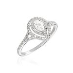 Bague Diamina Or Blanc Diamant - Bagues solitaires Femme | Histoire d&rsquo;Or