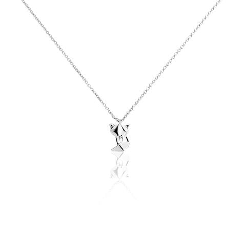 Collier Severiano Argent Blanc - Colliers fantaisie Femme | Histoire d’Or