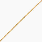 Bracelet Odelyn Argent Dor&eacute; A L'Or 750/1000 - Bijoux sans pierre Femme | Histoire d&rsquo;Or