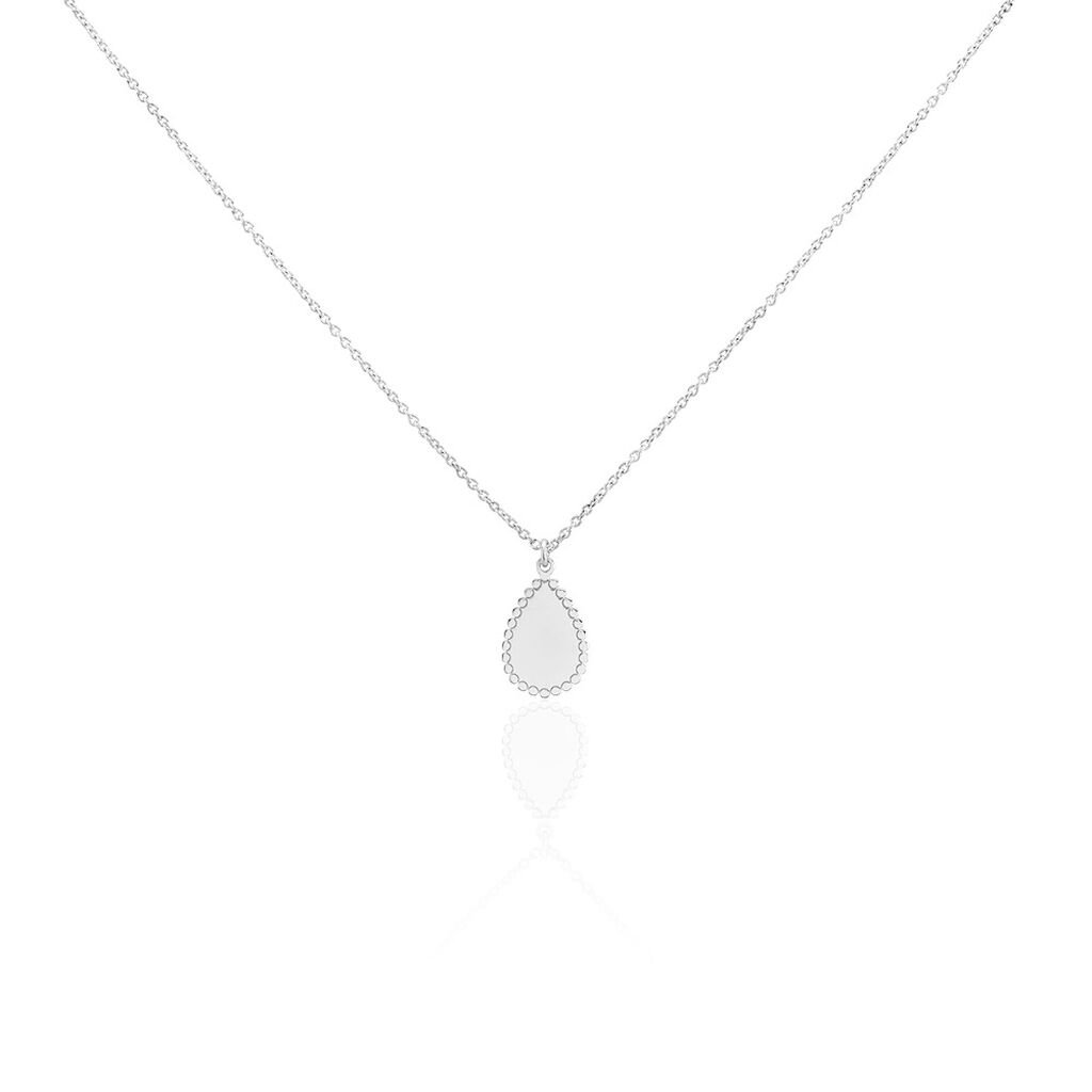 Collier Argent Blanc Paros - Colliers fantaisie Femme | Histoire d’Or