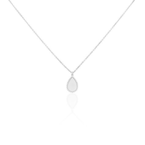 Collier Argent Blanc Paros - Colliers fantaisie Femme | Histoire d’Or