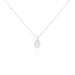 Collier Argent Blanc Paros - Colliers fantaisie Femme | Histoire d’Or