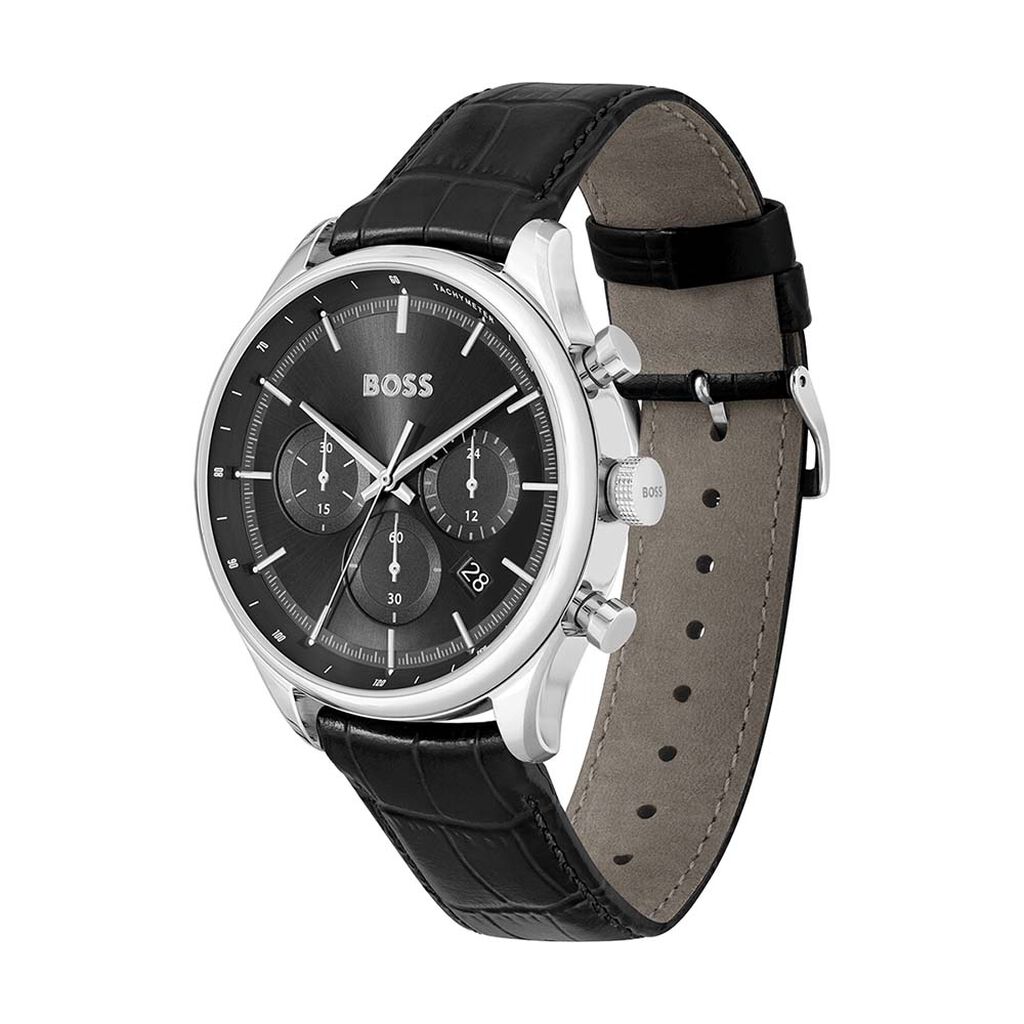 Montre Boss Gregor Noir - Montres Homme | Histoire d’Or