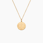 Collier Astro Plaqu&eacute; Or - Colliers Naissance Femme | Histoire d&rsquo;Or