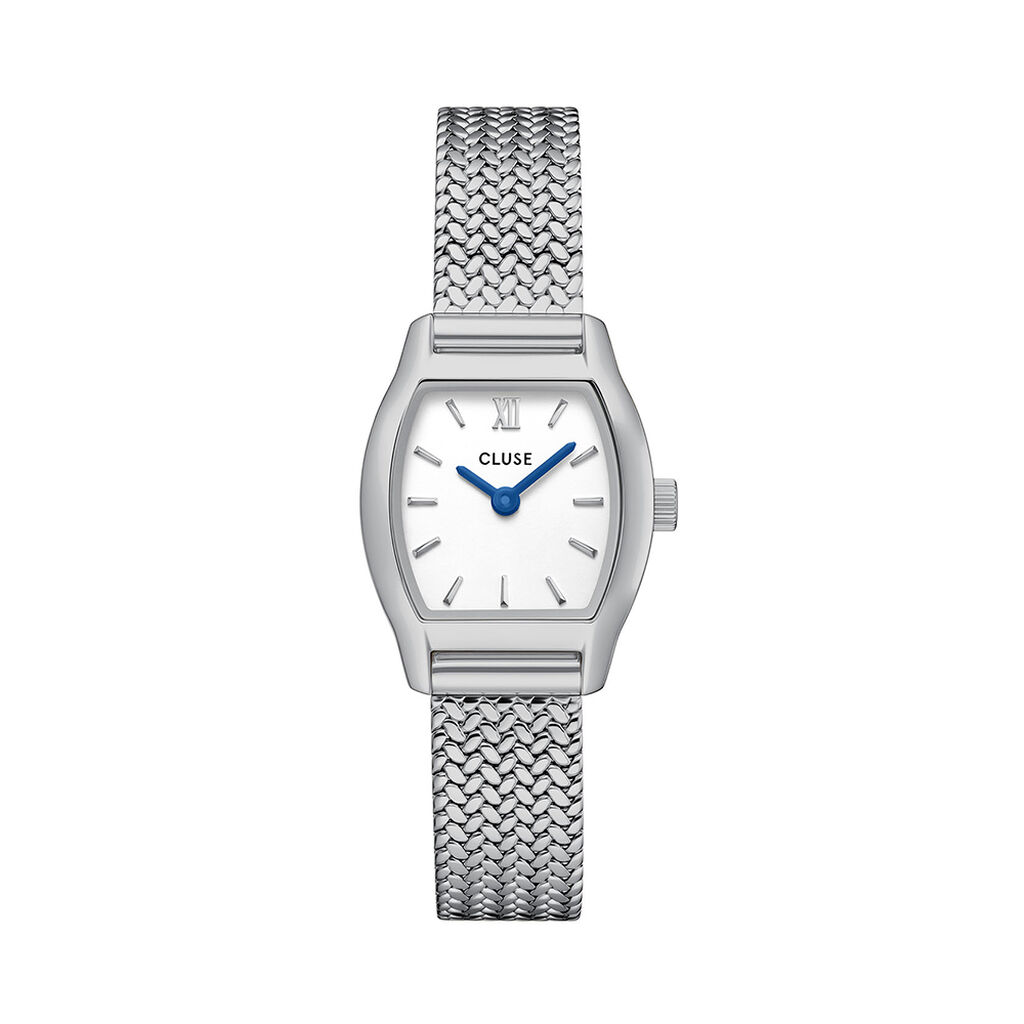 Montre Cluse Tonnette Mini Blanc - F&ecirc;te des m&egrave;res Femme | Histoire d&rsquo;Or