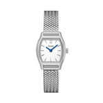 Montre Cluse Tonnette Mini Blanc - F&ecirc;te des m&egrave;res Femme | Histoire d&rsquo;Or