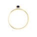 Bague Taila Or Jaune Saphir - Bagues solitaires Femme | Histoire d’Or