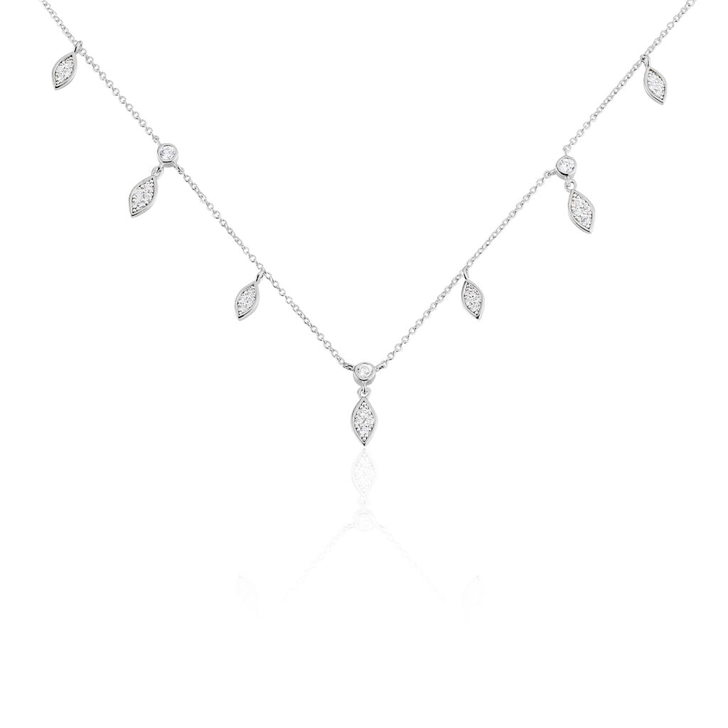 Collier Argent Cesario Oxyde - Colliers fantaisie Femme | Histoire d&rsquo;Or
