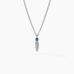 Collier Nahara Argent Blanc Oxyde De Zirconium - Colliers fantaisie Femme | Histoire d&rsquo;Or
