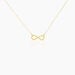 Collier Infinite Or Jaune - Colliers Femme | Histoire d’Or