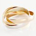 Alliance Entrelacee Ruban Plat Or Tricolore - Alliances Unisex | Histoire d’Or