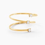 Bague Falling Star Or Jaune Oxyde De Zirconium - Bagues avec pierre Femme | Histoire d&rsquo;Or