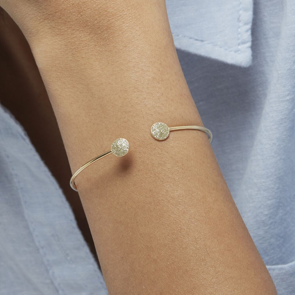 Bracelet Jonc Eryne Or Jaune - Bracelets joncs Femme | Histoire d’Or