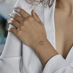 Bracelet Ombelline Argent Rose - Bracelets Femme | Histoire d&rsquo;Or