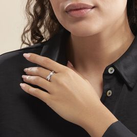 Or Blanc Diamant - Bagues avec pierre Femme | Histoire d’Or