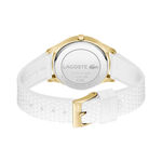 Montre Lacoste Crocodelle Blanc - Montres Femme | Histoire d&rsquo;Or