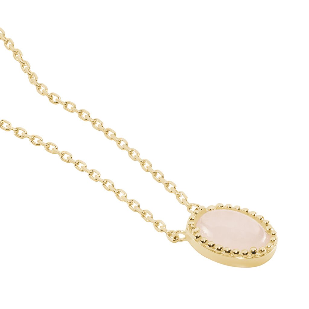 Collier Plaqué Or Jaune Phileas Quartz - Colliers Femme | Histoire d’Or