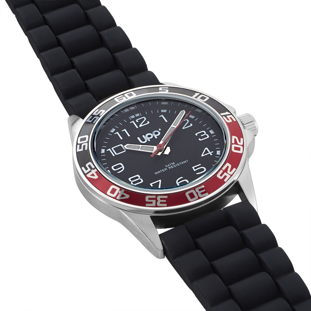 Montre Upp Axel Noir Et Rouge - Montres Enfant | Histoire d’Or