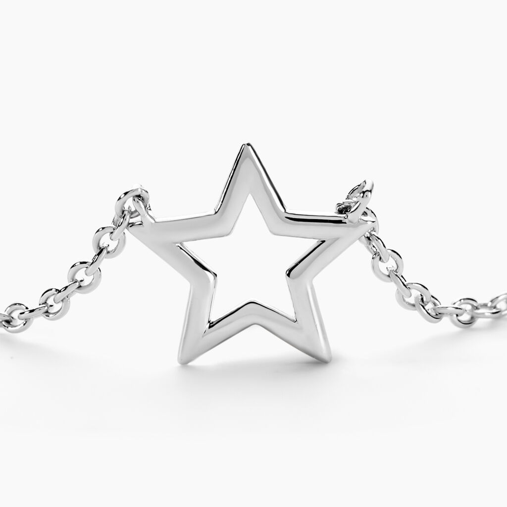 Collier Bess Argent Blanc - Colliers fantaisie Femme | Histoire d&rsquo;Or