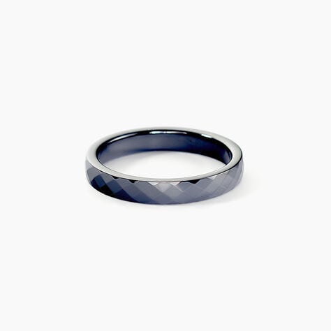 Bague Pilar Petite Ceramique Noir Céramique - Bagues avec pierre Femme | Histoire d’Or