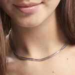 Collier Benedicta Argent Blanc - Colliers Femme | Histoire d&rsquo;Or