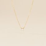 Collier Or Jaune Aphrodite Diamant Synthetique - Colliers Femme | Histoire d&rsquo;Or