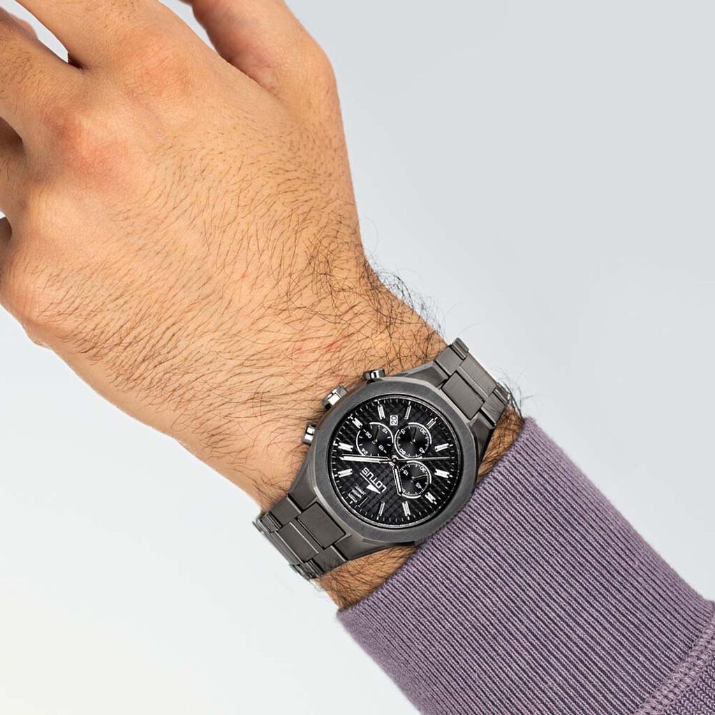 Montre Lotus Excellent Noir - Montres Homme | Histoire d’Or