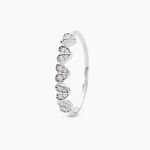 Bague Declaration Argent Blanc Oxyde De Zirconium - Bagues avec pierre Femme | Histoire d&rsquo;Or