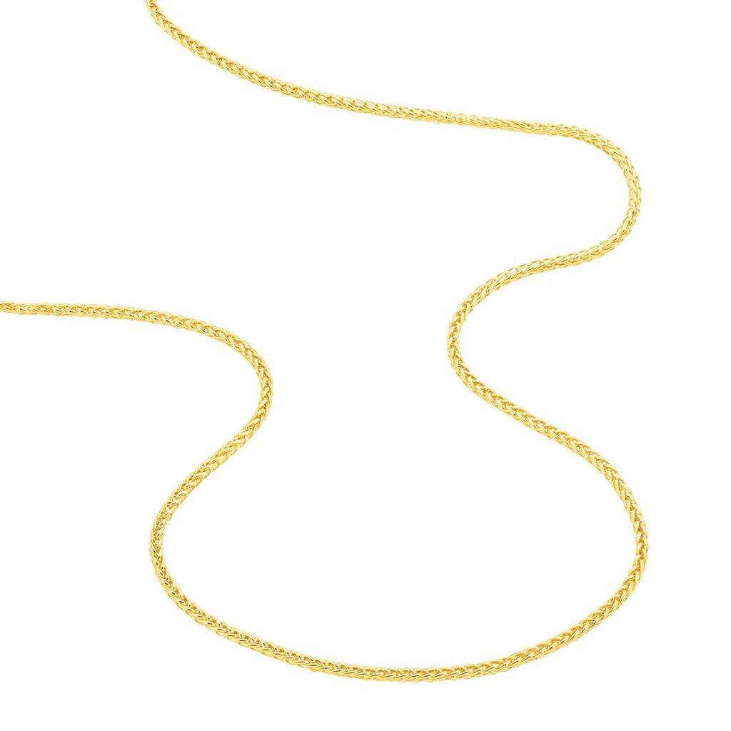 Collier Jany Or Jaune Maille Palmier - Chaines Femme | Histoire d&rsquo;Or